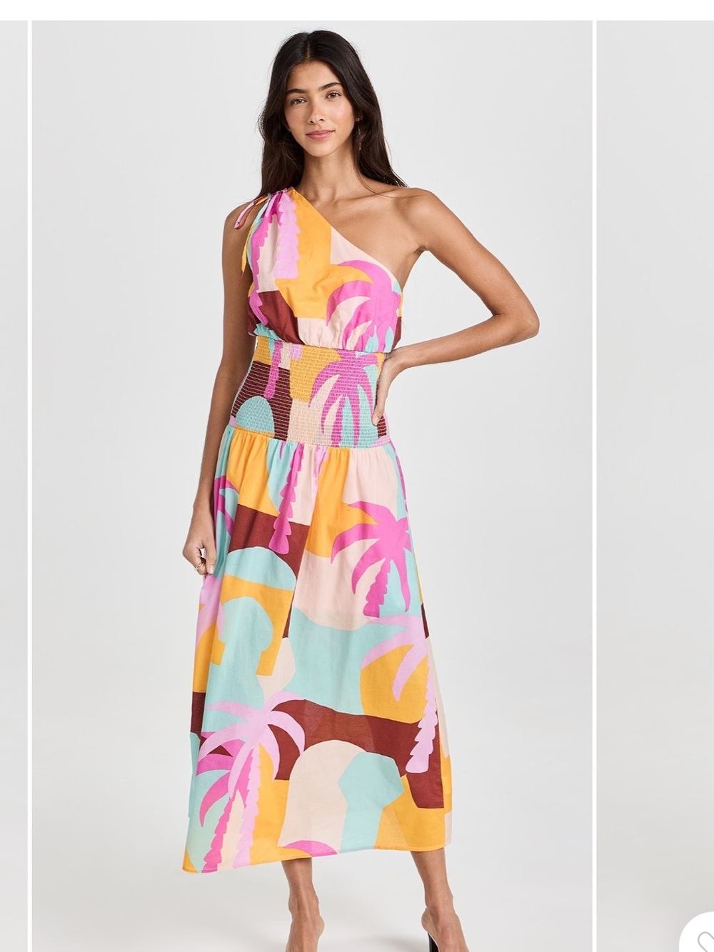 NWT minkpink palmera midi dress